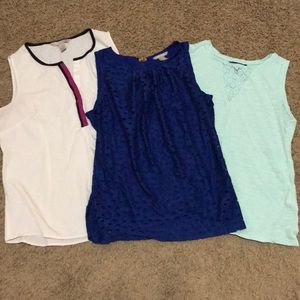 Size small banana republic tanks